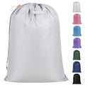Extra Heavy Duty Laundry Bag with Handles (Silver / 28" x 36" | 1 Pack)