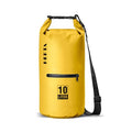 Waterproof Dry Bag Backpack with Zippered Pocket (Yellow / 40L)