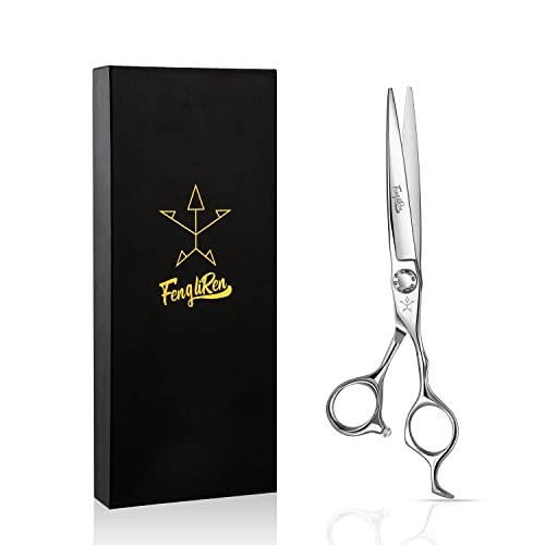 High end Professional Extremely Very Sharp Barber Hair Cutting Scissors Hairdresser Shears For Hair 6.5 Inch Haircut Scissor Made Of Stainless Steel Alloy For Hairdressing Salon and Home Use (Shears / 6.5 Inch)