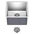 Stainless Steel 17 in 16 Gauge Undermount Kitchen Sink KHU101 (17 Inch)