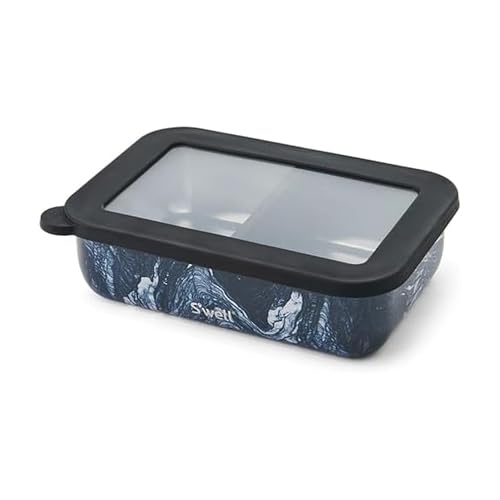 Stainless Steel Bento Box (Azurite Marble)