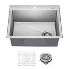Fairlane 25 inch Drop In (25 Inch / Single Bowl — Drop In)