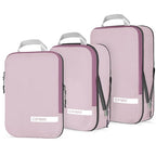Compression Packing Cubes for Travel (Mauve Pink / 3PCS)