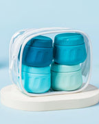 Travel Containers for Toiletries (1 OZ (30ML) / Blue)