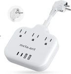European Travel Plug Adapter 3 inch (Type E/F-Germany France)