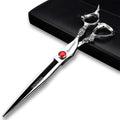 7/7.5/8/9 inch salon personalized scissors salon hair styling hair scissors stainless steel hair tools (8 inch flat) (8 Inch Flat)