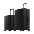 2 Piece Luggage Sets Black (Black / 20/28-Inch)
