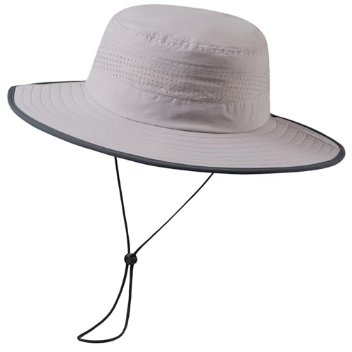 UPF 50+ Foldable Brim Water (Medium / Light Grey)