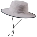 UPF 50+ Foldable Brim Water (Medium / Light Grey)