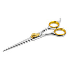Gold Touch Pet Grooming Shear (Straight Scissors - Blunt Tip / 6.5 Inches)