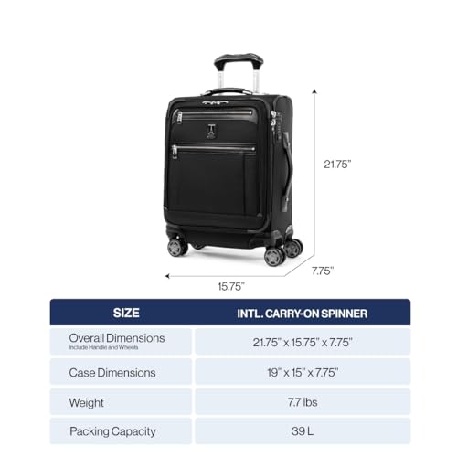 Platinum Elite International Carry (International Carry-on 19-Inch / Bordeaux Red)