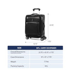 Platinum Elite International Carry (International Carry-on 19-Inch / Bordeaux Red)