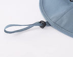 Mens UPF50+ Bucket Sun Hat Wide Brim UV Sun Protection Hat Summer Hat Fishing Cap Blue (Large-X-Large / Blue)