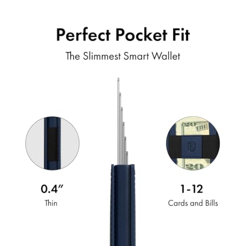 Parliament Pop Up Minimalist Wallet for Men (Navy)