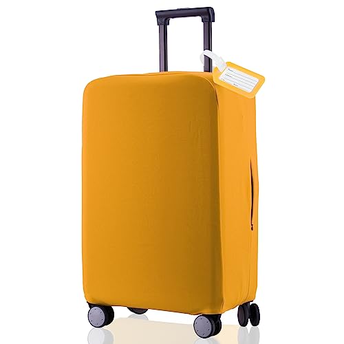 Travel Luggage Cover (Yellow / 30-31 inch)