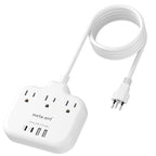 Brazil Power Adapter with 5FT Extension Cord (Type N-Brazil)
