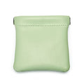 Green PU Leather Jewelry Travel Pouch Multi (Green / 4.21"x4.33")