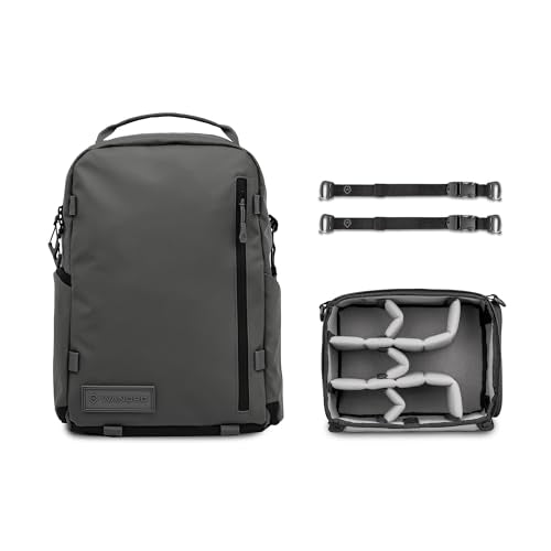 PRVKE Zip 31L Camera Backpack (31L (Photography Bundle) / Zip / Black)