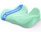 Seat Cushion Memory Foam Car Seat Pad (Green / 19 x 17 x 5 inches)
