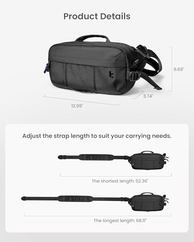 5.5L Sling Bag Crossbody Bags for Nintendo Switch 2 (Black)