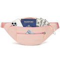 Large Mono Pink Fanny Pack Cute Belt Bag for Women Gift Trendy Stuff (Mono Pink / Large)