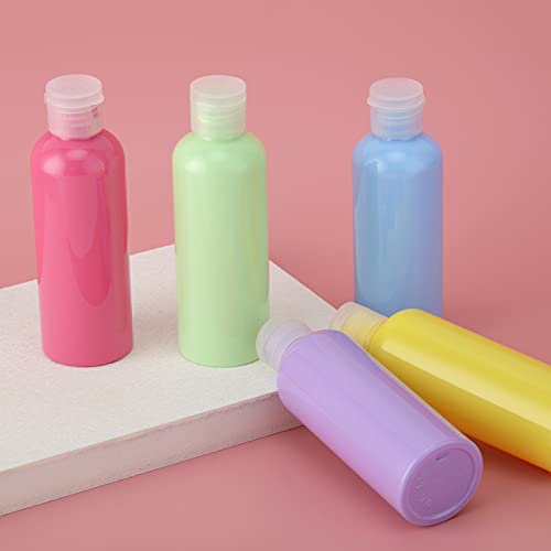 3.4 oz Travel Bottles for Toiletries (Multi-colored)
