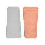 Silicone Heat Resistant Travel Pouch for Straighteners (2 Pack / Ekt02-heatmat-mist&coral Orange)