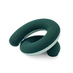 Loop Neck Pillow for Travel (Aspen Green / S-Shape (Pack of 1))
