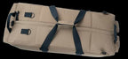 Large Military Duffle Bag Tactical Gear Load Out Bag Deployment Cargo Bag Travel Sports Equipment Duffel Luggage Bag with Backpack Straps 90L (TAN+BLACK)