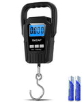 Digital Fish Scale Hanging Scale Fishing Scale (Black)