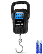 Digital Fish Scale Hanging Scale Fishing Scale (Black)
