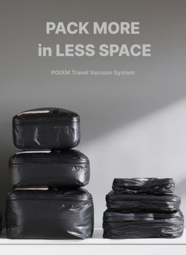 Vacuum Bags for Travel with Wireless Pump