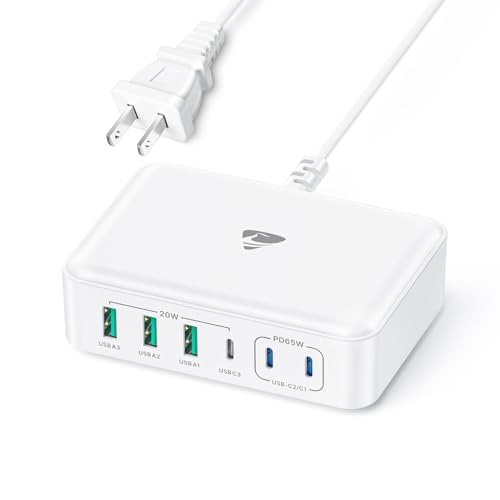 165W USB C Charger Block (White)