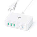 165W USB C Charger Block (White)