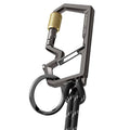 Life EDC Carabiner Key Ring Clip (Keychain Clip / Gunmetal (Gen 2))