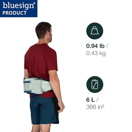 Talon 6L Men's Lumbar Hiking Waist Pack (6l / Scoria Blue/Night Shift)