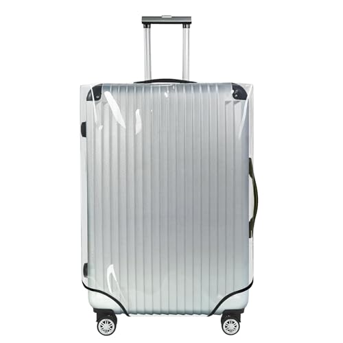 Clear PVC Suitcase Cover Protector (M / Clear PVC)