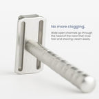 Razor Copper Double Edge Safety Razor with 5 Spare Blades (Copper)