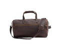 Handmade Leather Duffel Bag Luxury Duffle Bag Leather weekender Backpack for Men Full Grain Brown Leather TSA Approved