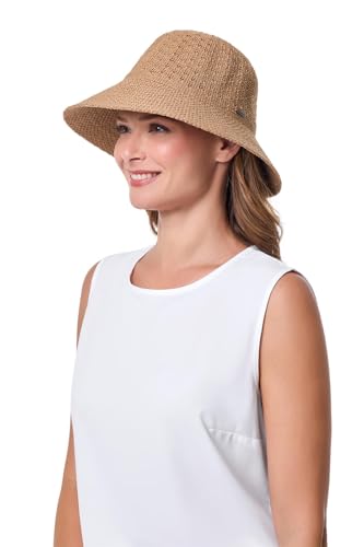 Women's Cloche Hat (One Size / Tan)