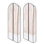 Fur Coat Storage Bags Dress Bags for Gowns Long 60 in (60"-2pcs)