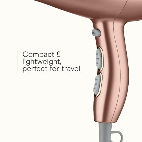 Hair Dryer INFINITIPRO (Dusty Rose / 1 Count (Pack of 1))