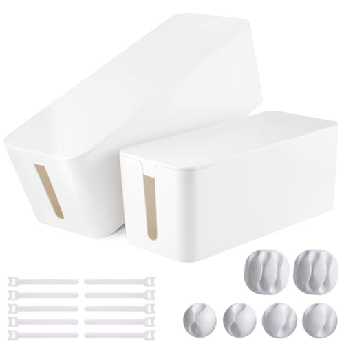 Cable Management Box (White)