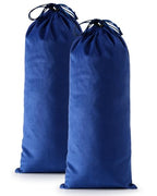 2 Pcs Single Shoe Bags for Travel (Palace Blue / 17.3"x8.6")