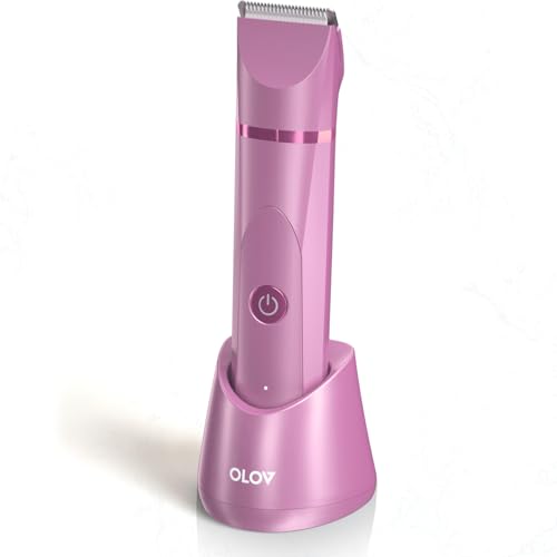 Electric Body Hair Trimmer (Pink)