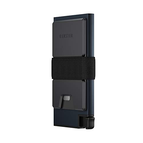 Aluminum Cardholder Wallet for Men (Midnight Blue)