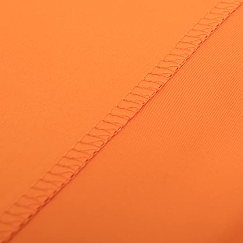 Toddler Pillows with Pillowcases Set (Orange (Microfiber) / 13x18 Inch (Pack of 2))