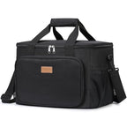 Insulated Lunch Box for Men (Black / Mega (33L))