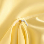 Toddler Pillows with Pillowcases Set (Yellow (Satin) / 13x18 Inch (Pack of 2))