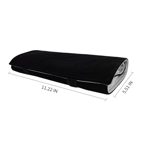 Travel Jewelry Case (Gray Black(4 Earring+6 Necklace+8 Ring))